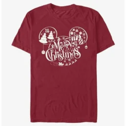 Top 10 ✔️ Disney Mickey Mouse Holiday Ears Extra Soft T-Shirt ✔️
