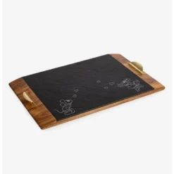Top 10 😍 Disney Mickey & Minnie Mouse Covina Acacia And Slate Serving Tray 😀