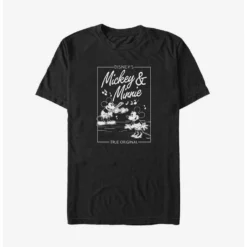 Budget ❤️ Disney Mickey Mouse Mickey & Minnie Music Cover Big & Tall T-Shirt 🔔