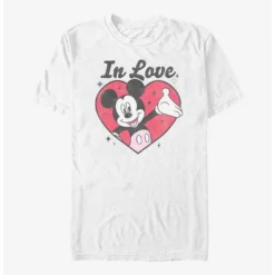 Flash Sale 😀 Disney Mickey Mouse Mickey In Love T-Shirt 🛒