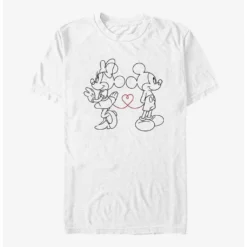 Wholesale 🥰 Disney Mickey Mouse Tail Tied Lovers T-Shirt 🤩